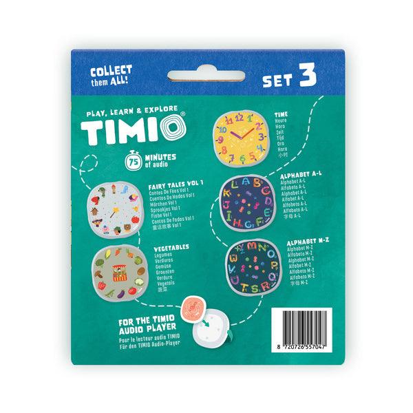 Timio: dodatkowe dyski do odtwarzacza Timio Set 3 - Noski Noski