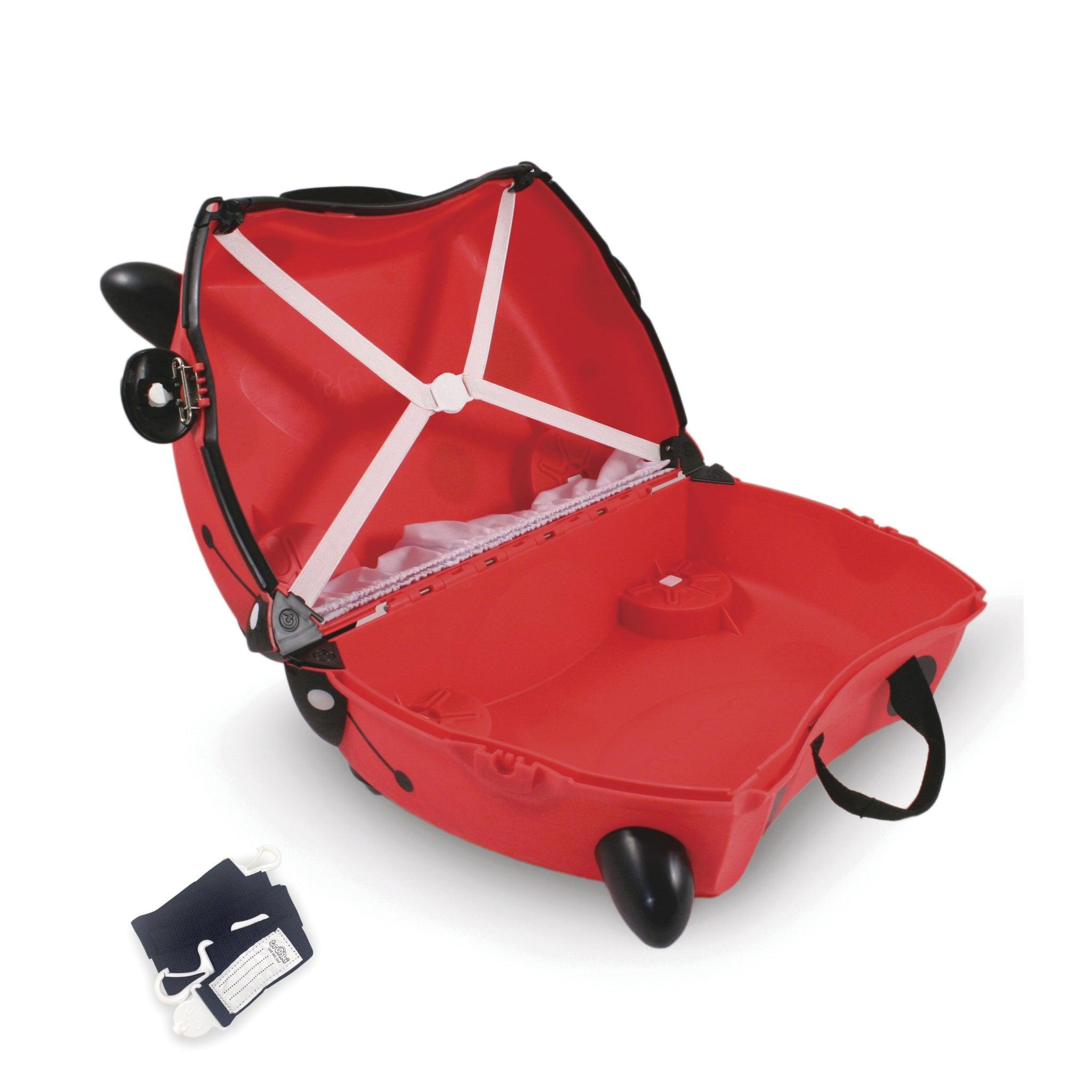 Trunki: jeżdżąca walizka dla dzieci biedronka Harley - Noski Noski