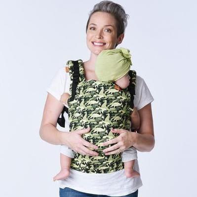 Tula Free-to-Grow: nosidło ergonomiczne z regulacją rozmiaru Camosaur - Noski Noski