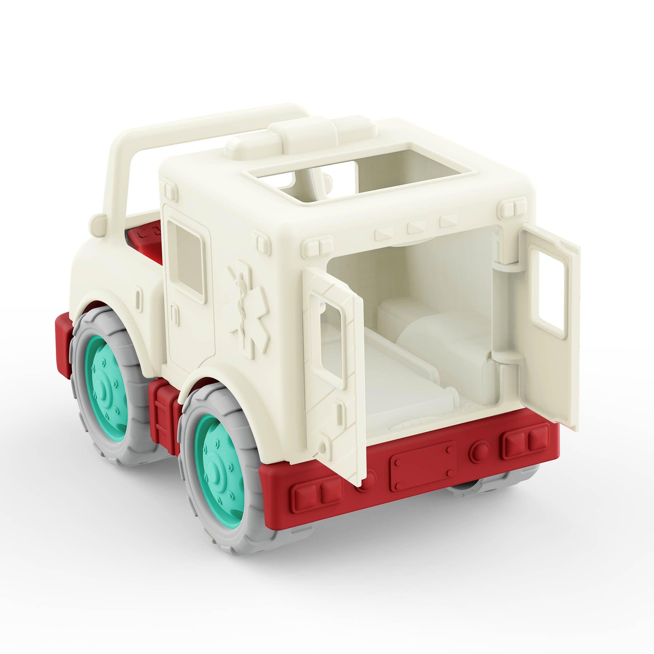 Wonder Wheels: mini karetka pogotowia Little Ambulance - Noski Noski