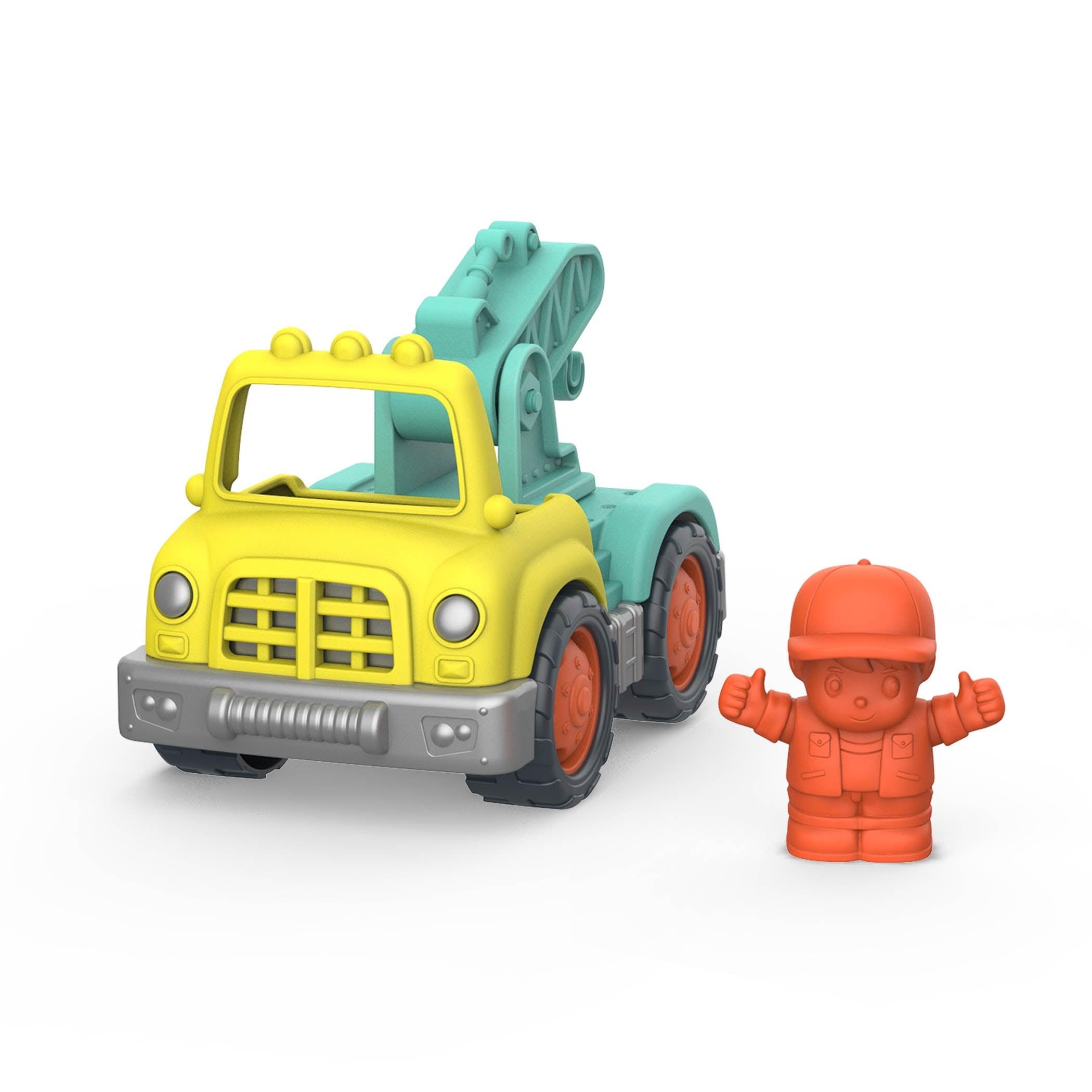 Wonder Wheels: trzy pojazdy z kierowcami Construction Vehicles - Noski Noski
