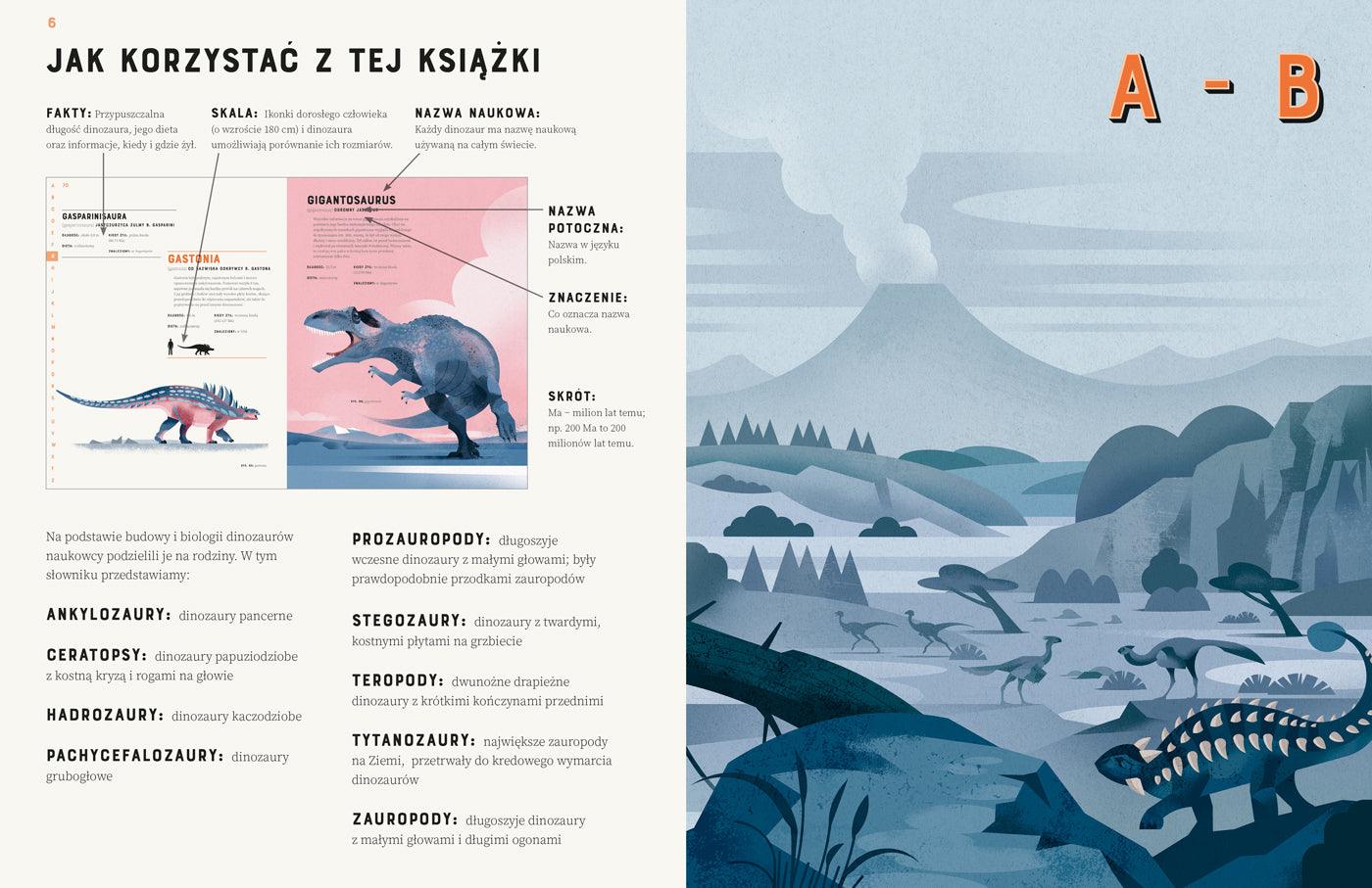 Wydawnictwo Kropka: Dinozaury od A do Z - Noski Noski