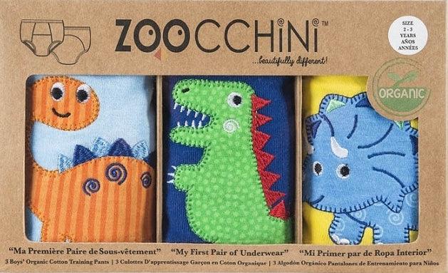 Zoocchini: 3 X majtki treningowe dla chłopców Jurassic Pals - Noski Noski