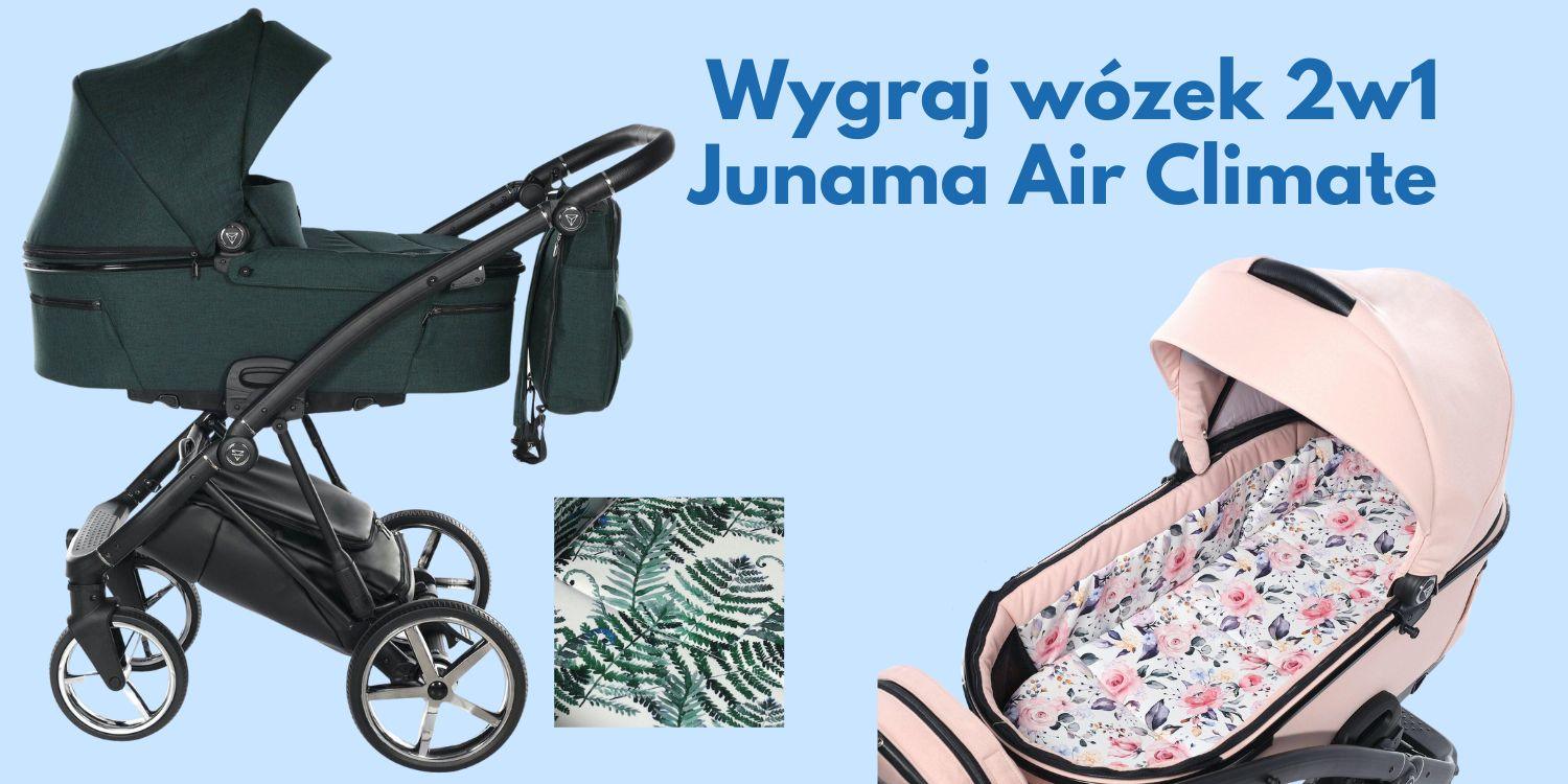 Wygraj wózek 2w1 Junama Air Climate