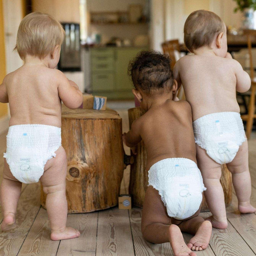 Bambo Nature: pieluchomajtki dla dzieci Junior 5 XL 11-17 kg 19 szt. - Noski Noski