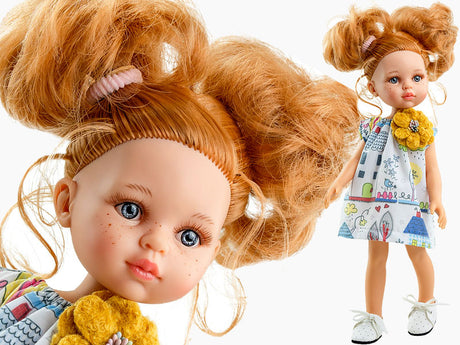 Hiszpańska Lalka Noski 04460, 32 cm, ręcznie wykonana, piękna, idealna lalki dla dzieci.