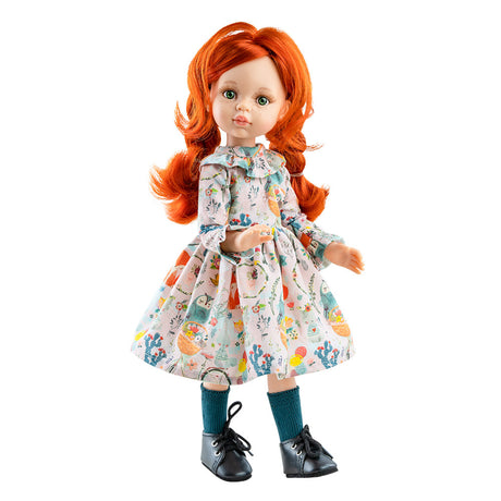 Lalka Paola Reina Cristi 32 cm, hiszpańska, ręcznie wykonana, realistyczna, idealna lalki dla dzieci.