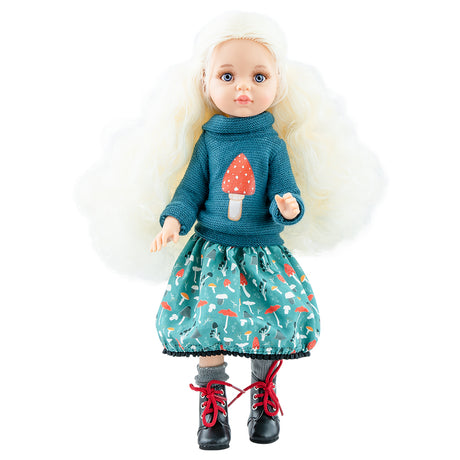 Lalka Paola Reina 32 cm, ręcznie wykonana w Hiszpanii, idealna dla miłośników lalek, zachwyci każde dziecko.