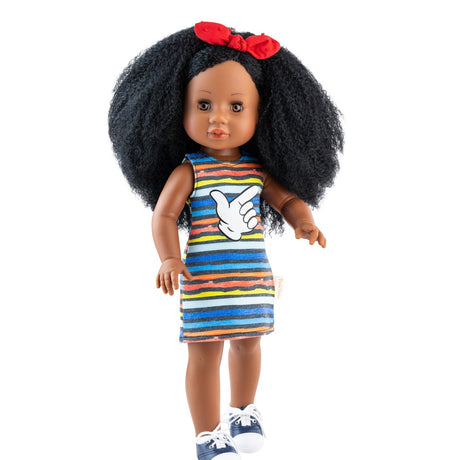 Lalka Paola Reina 42 cm, ręcznie wykonana zabawka dla dziewczynek, przynosi radość i niezapomniane chwile.