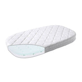 Materac do łóżeczka 120x60 Leander Classic Baby Comfort, dwustronny, z włókien TENCEL™ dla komfortowego i suchego snu dziecka.
