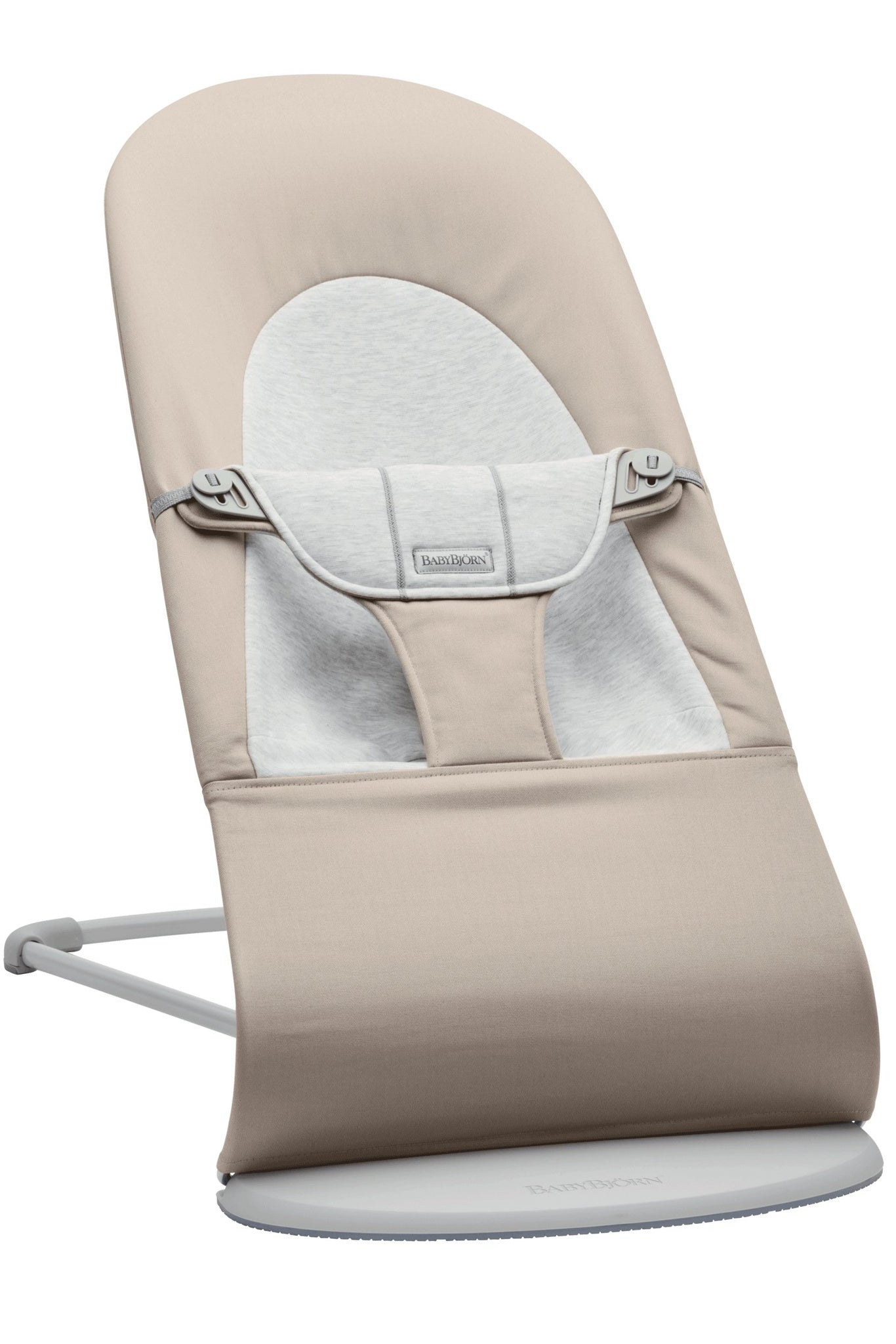 Babybjorn - Balance Soft Woven/Jersey deckchair - beige/gray