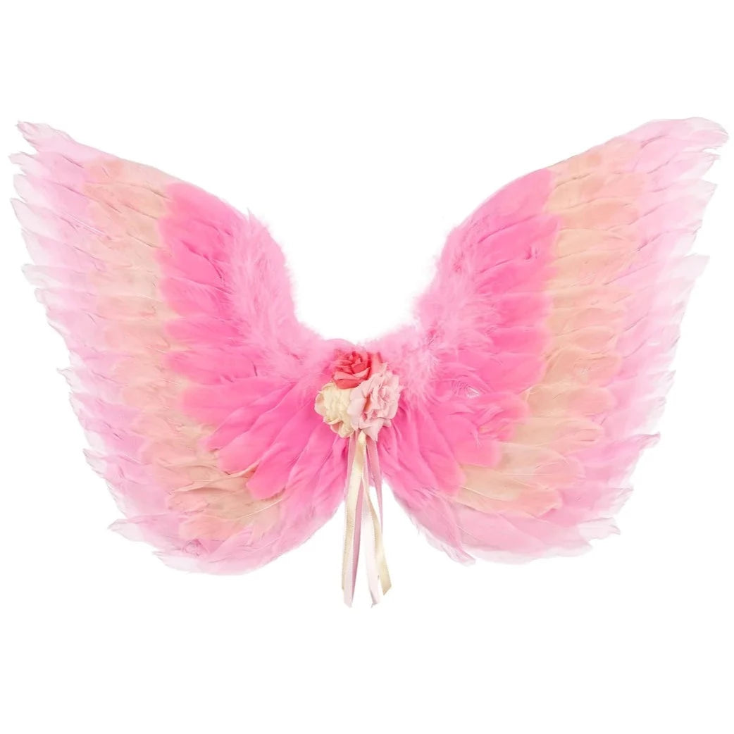Souza!: Wings made of pink feathers Yalou