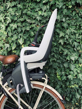Hamax - asiento de bicicleta de caricia montada en el tronco - gris oscuro/rojo