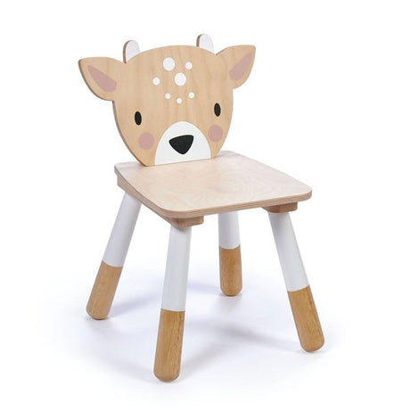 Krzesełko dla dziecka Tender Leaf Toys Jelonek, stylowy dodatek do pokoiku, uroczy design i staranne wykonanie.