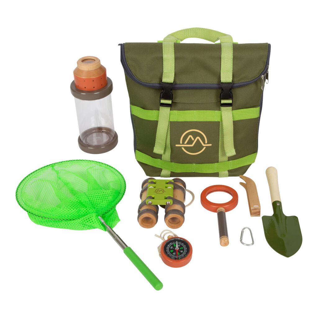 Pie pequeño: mochila para exploradores pequeños con equipo