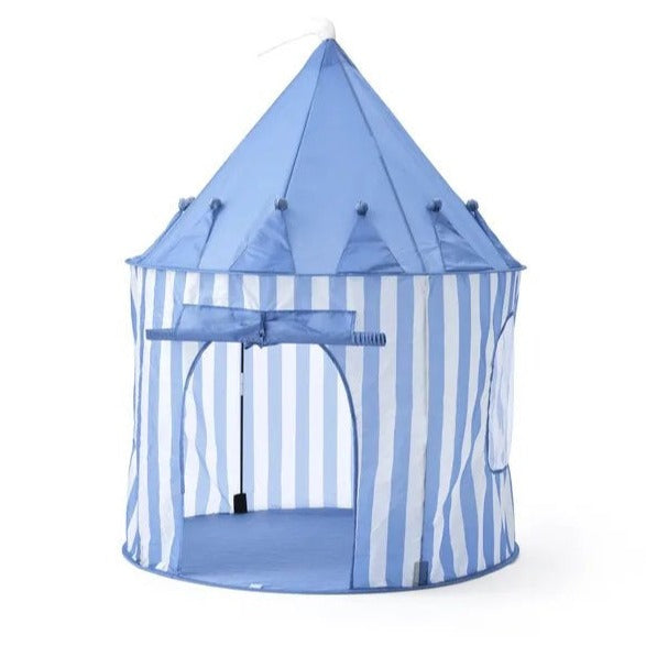 Kid's concept - a tent for playing stripe blue star