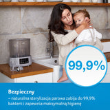 Lovi: elektroniczny sterylizator parowy z suszarką