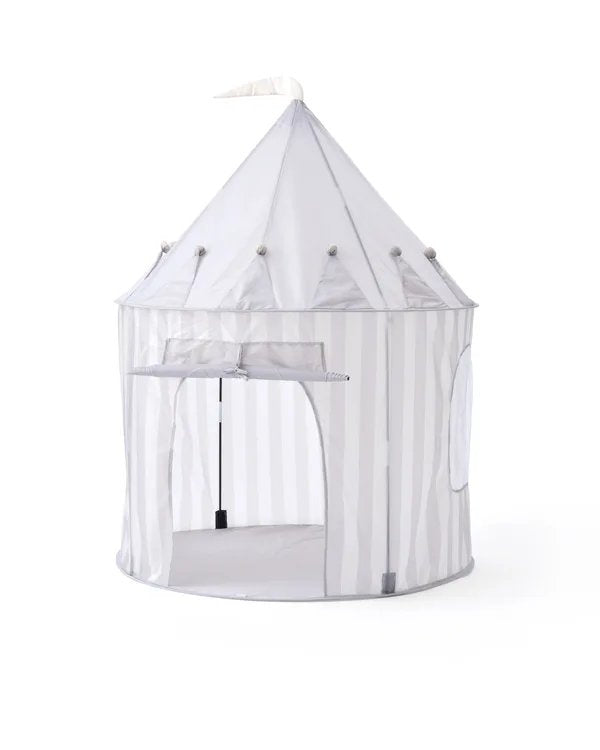 Kinderkonzept - ein Zelt zum Spielen von Stripe Grey Star