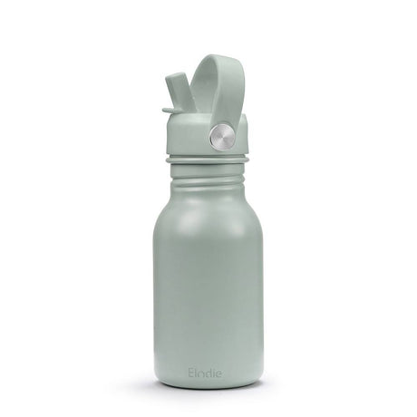 Bidon Elodie Details Pebble Green: butelka na wodę dla dzieci, stal nierdzewna, szczelna zakrętka, bezpieczna i trwała.