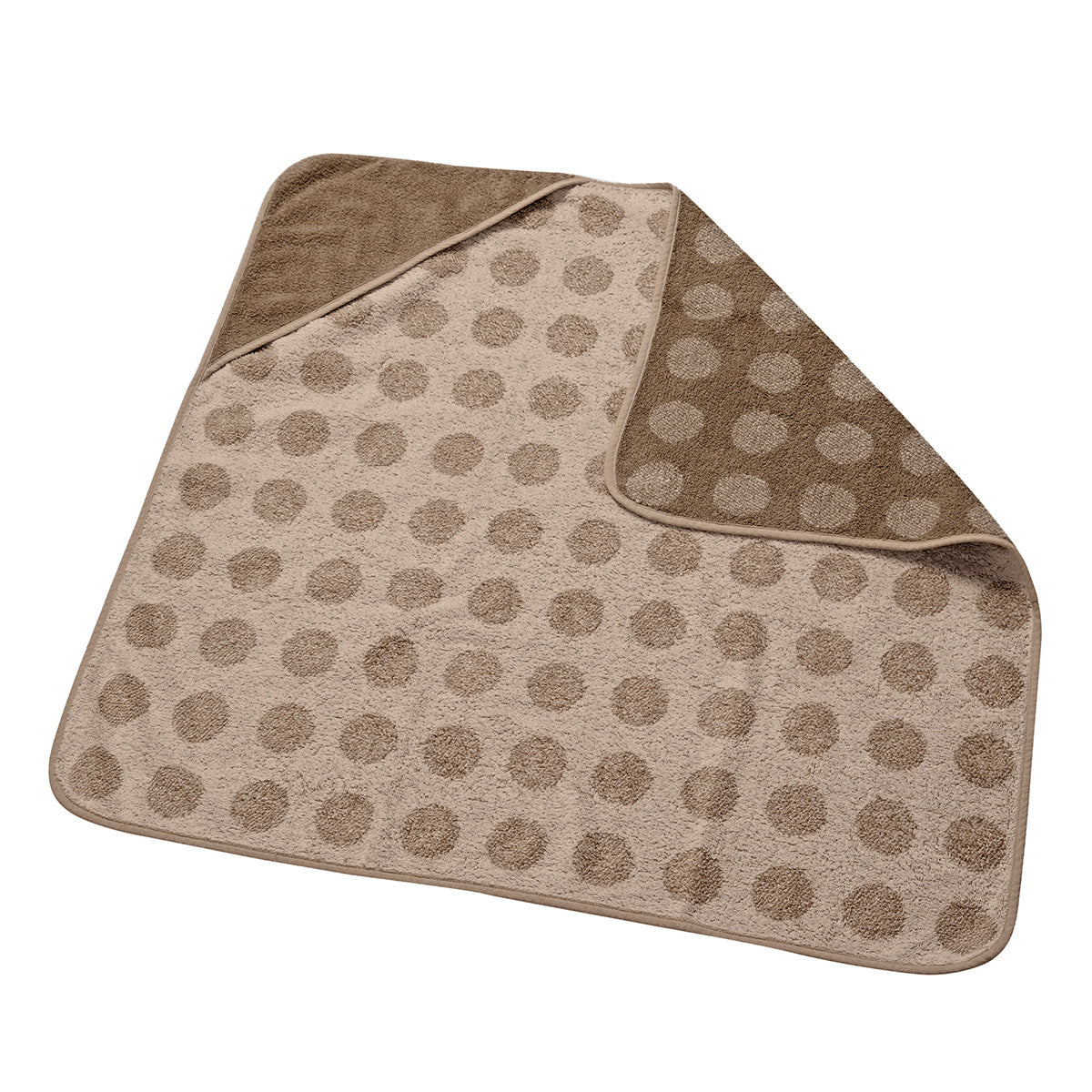 Leander: una toalla con capucha, marrón
