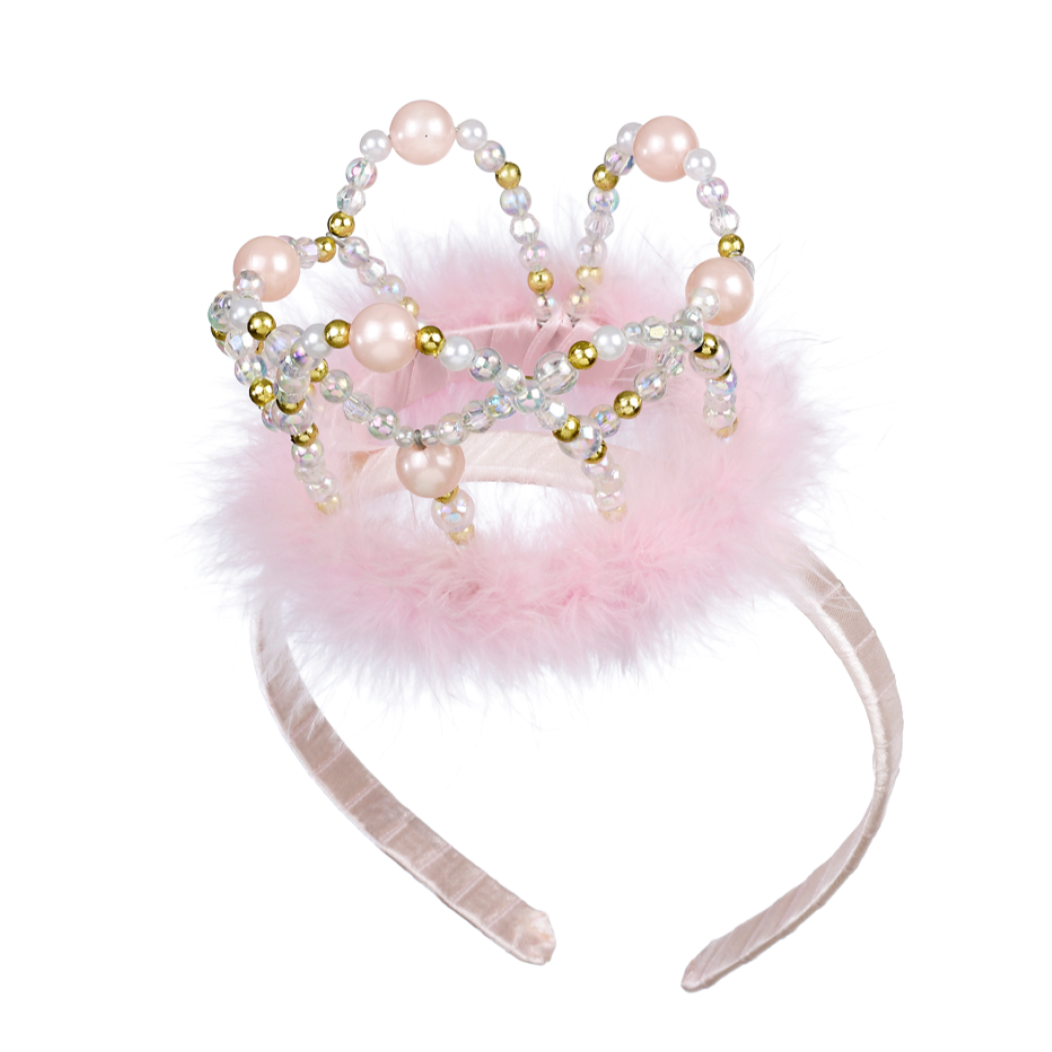 Souza!: Tiara band with fur and the crown of Alexander