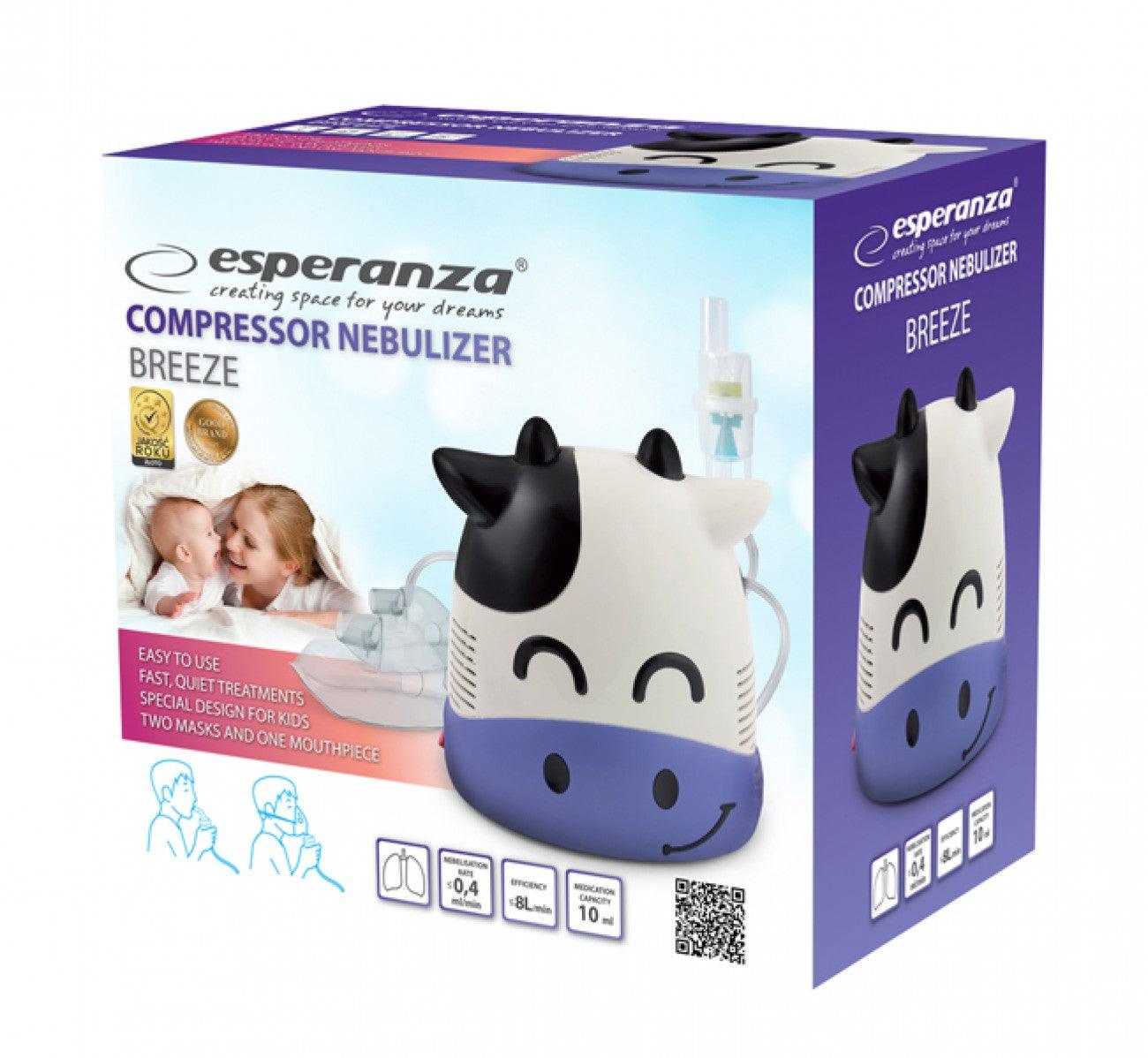Esperanza: inhalator nebulizator pneumatyczny Breeze - Noski Noski
