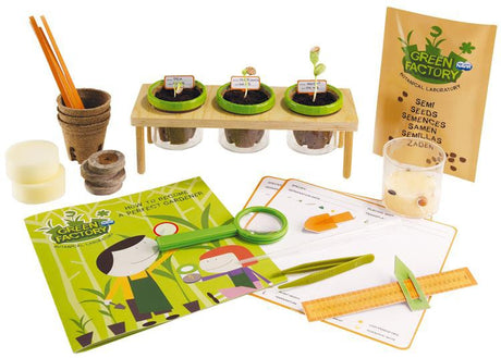 Zestaw do uprawy roślin Geo Kids Navir Dam, idealny dla dzieci do domowej uprawy i botanicznych doświadczeń.