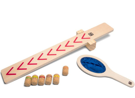 Drewniana gra zręcznościowa Ninja XL 70 cm od Bs Toys, idealna zabawa dla dzieci i całej rodziny.