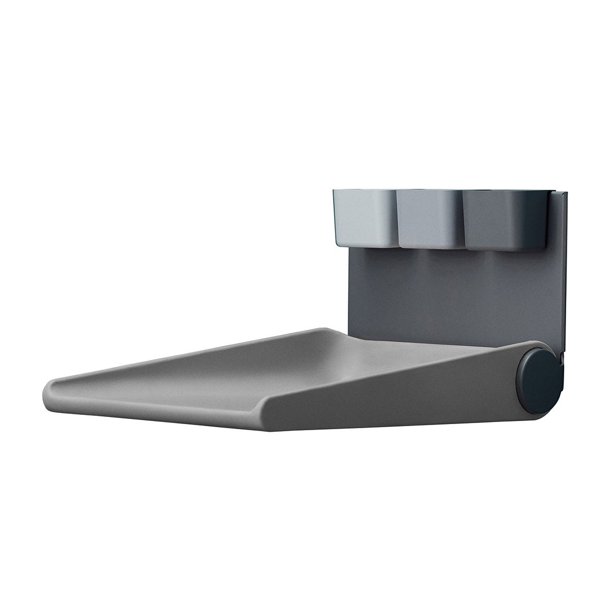Leander Wally ™ - changing table mounted on the wall, Dusty Gray
