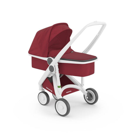 Greentom Wózek Carrycot (v.2.1) White-Cherry - Noski Noski