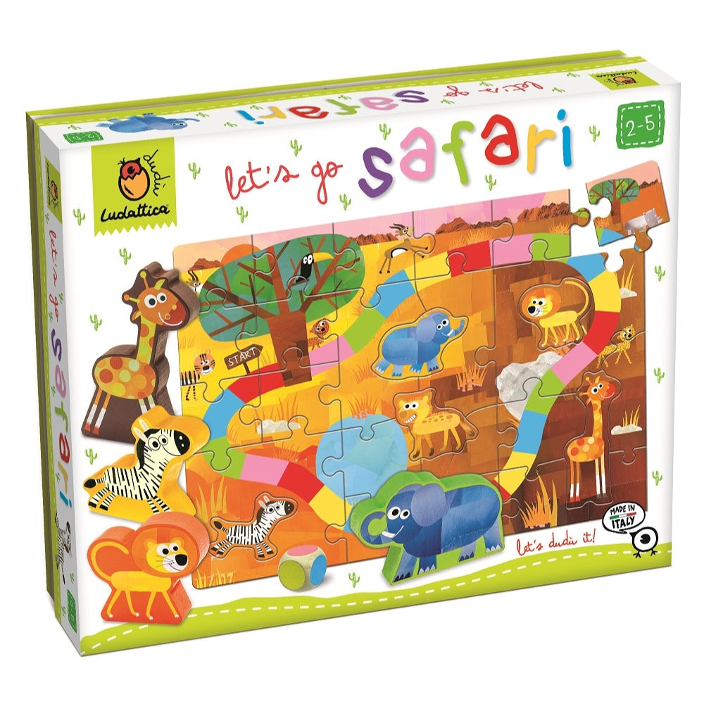 LEDATTICA: The first board game Let's Go Safari