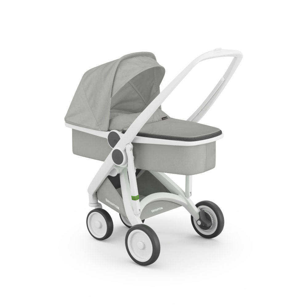 GREENTS: Carrycot cart (V.2.1) White-Grey