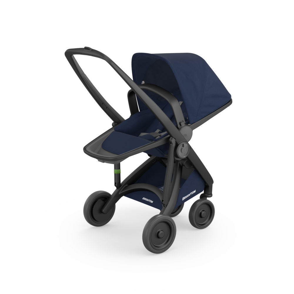 GREENTOM: Reversible stroller (V.2.1) Black-Blue