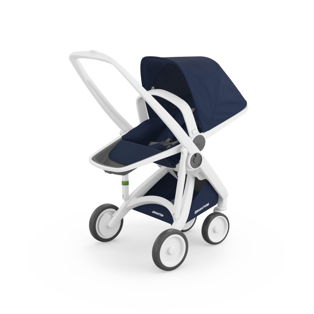 GREENTOM: Reversible stroller (V.2.1) White-Blue