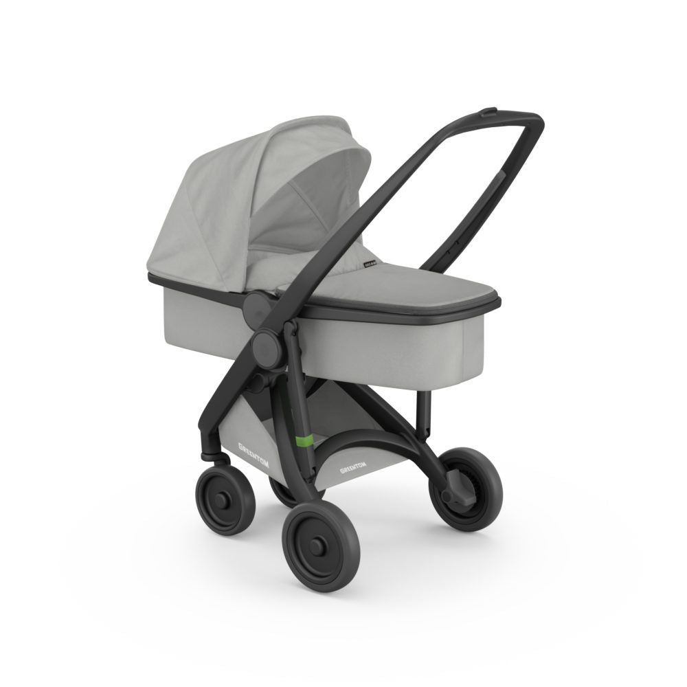 Greentom Wózek Carrycot (v.2.1) Black-Grey