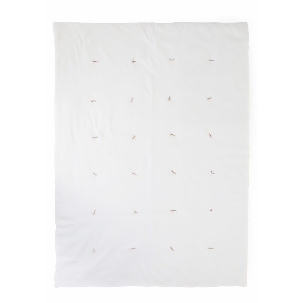 Casa de niños: manta acolchada 140 x 100 cm de descuento blanco