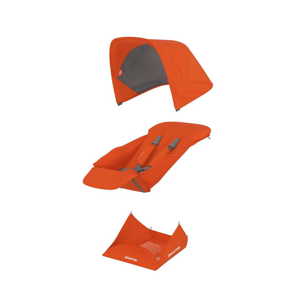 GREENTOM: Reversible upholstery (V.2.0) Orange
