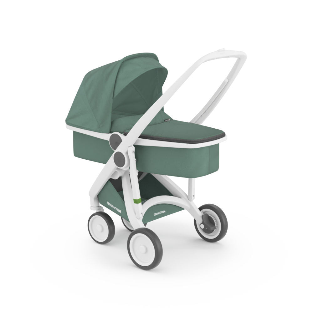 Greentom Wózek Carrycot (v.2.1) White-Sage