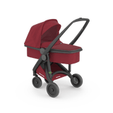 Greentom Wózek Carrycot (v.2.1) Black-Cherry - Noski Noski