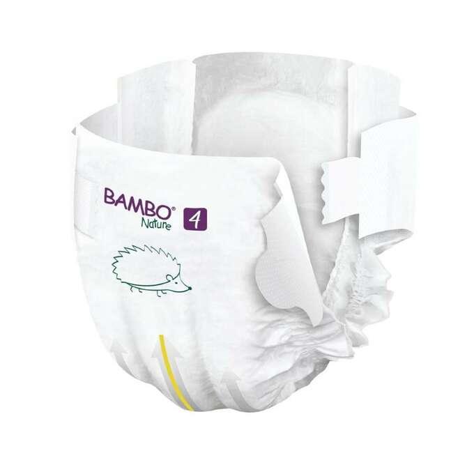 Bambo Nature: pieluchy jednorazowe Maxi 4 L 7-14 kg 24 szt. - Noski Noski