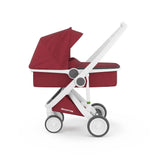 Greentom Wózek Carrycot (v.2.1) White-Cherry - Noski Noski