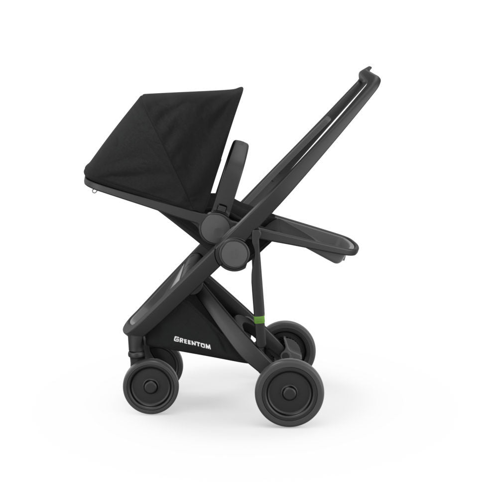 GREENTOM: Reversible stroller (V.2.1) Black-Black