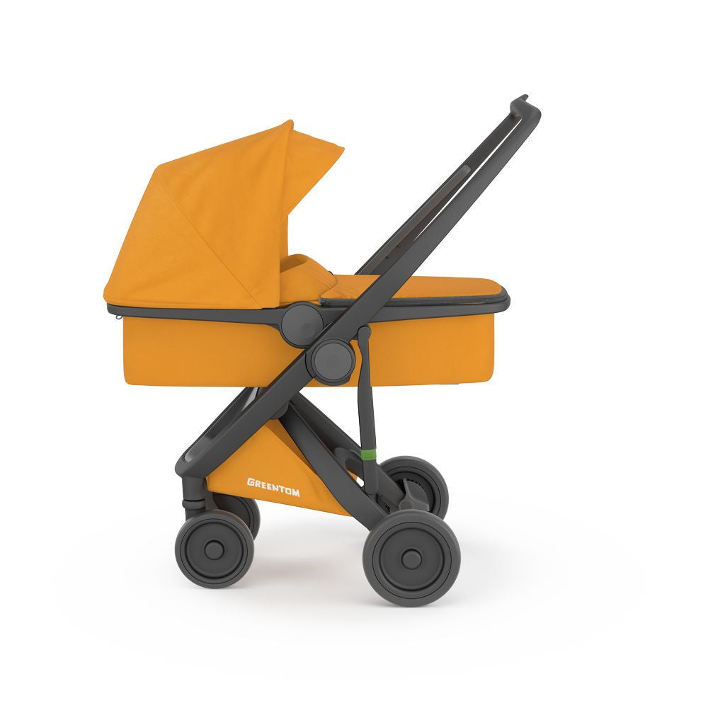 GREENTS: Carrycot stroller (V.2.1) Black-Sunflower