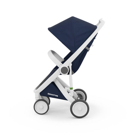 GREENTOM: Classic stroller (V.2.1) White-Blue