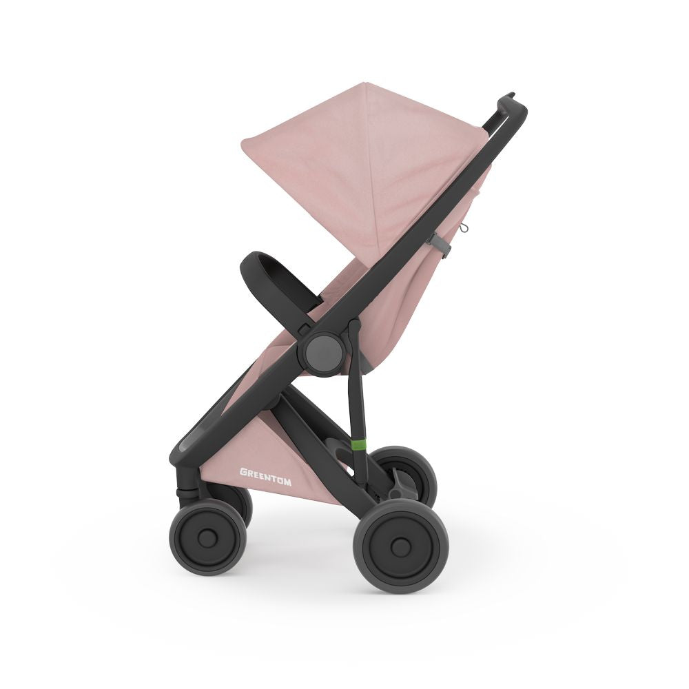 GREENTS: Classic stroller (V.2.1) Black-Blossom