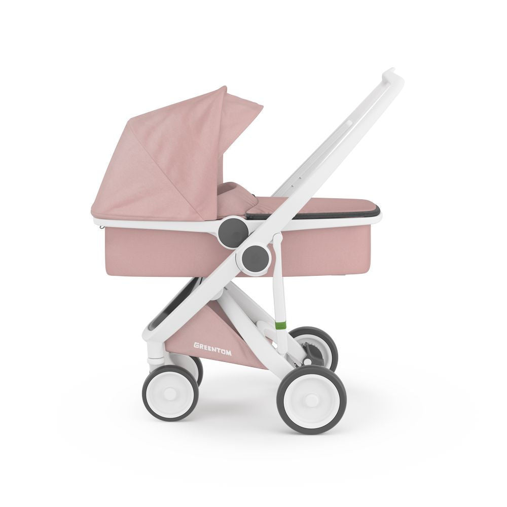 GREENTS: Carrycot stroller (V.2.1) White-Blossom