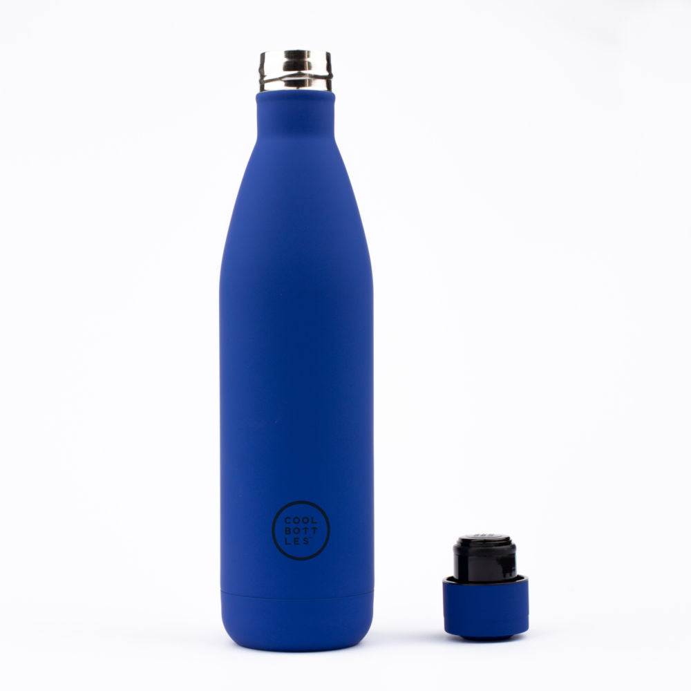 Kühle Flaschen Wärmeflasche 750 ml dreifach kühles blaues Blau
