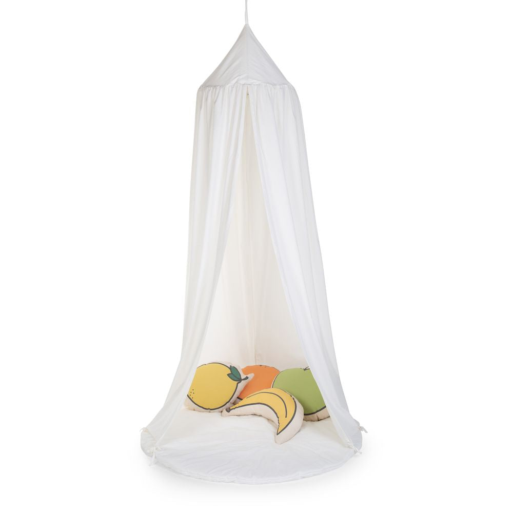 Childhome: canopée et tapis 230 x 120 cm crème