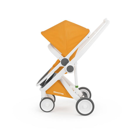 GREENTOM: Reversible stroller (V.2.1) White-Sunflower