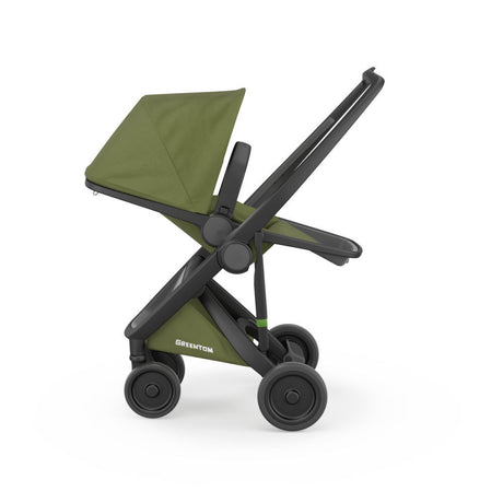 GREENTOM: Reversible stroller (V.2.1) Black-Olive